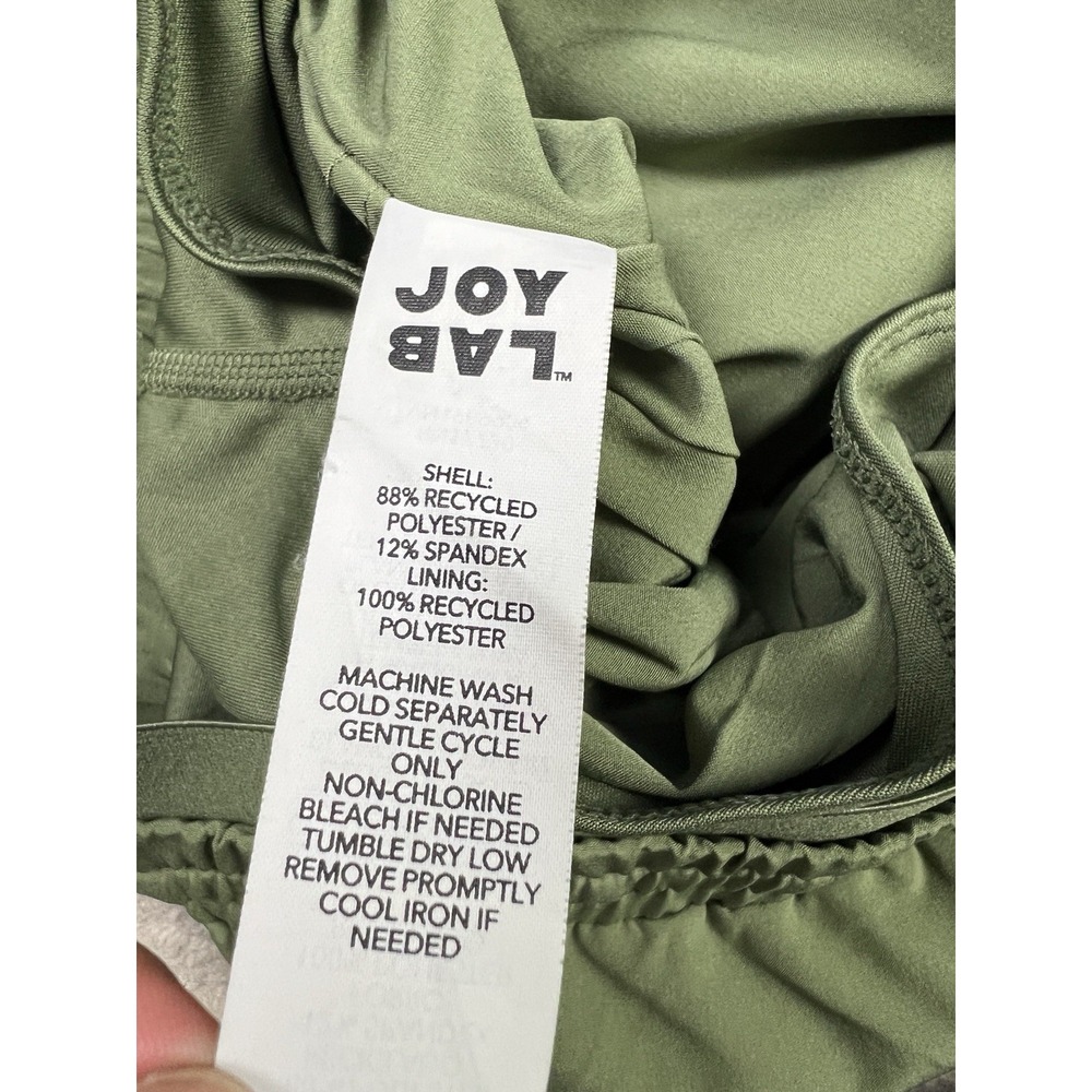 Joy Lab Athletic Shorts Womens XL Green Pull On Elastic Waist Polyester Blend - Picture 11 of 13